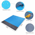 Large beach blanket folding mat foldable